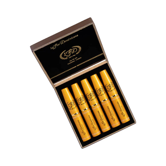 La Flor Dominicana Oro Chisel Tubo Open Box