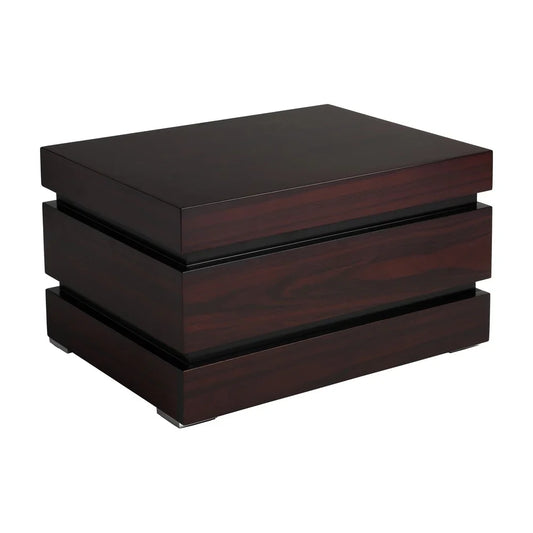 Madison Medium Desktop 60-130 Cg Count. Humidor, Rosewood