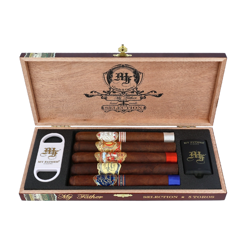 My Father Selection 5 Toro Assortment Cigar Sampler Open Box