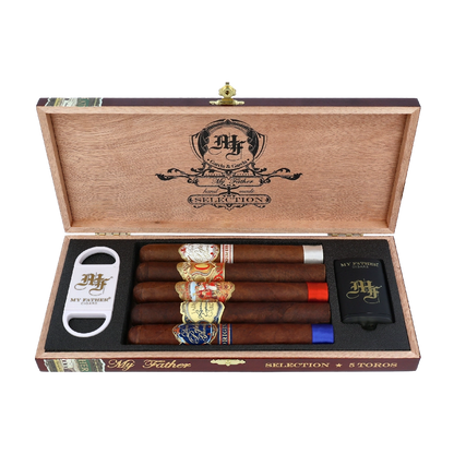 My Father Selection 5 Toro Assortment Cigar Sampler Open Box