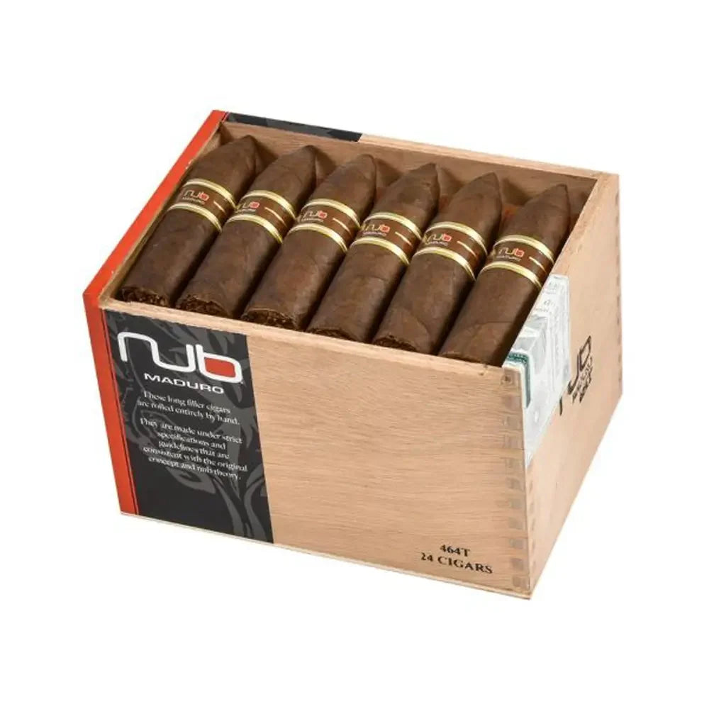 Nub Maduro 464T Torpedo Open Box