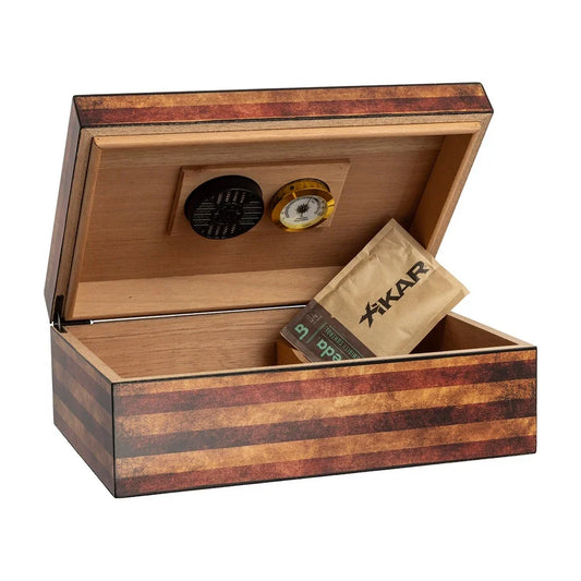 Old Glory Humidor 50-Count Cigar Capacity