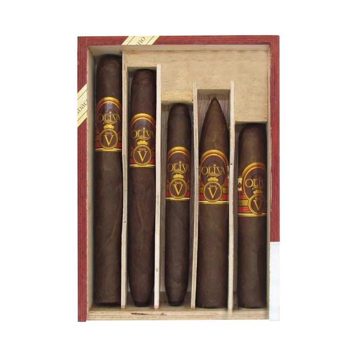 Oliva Serie V Variety Sampler of 5 Open Box
