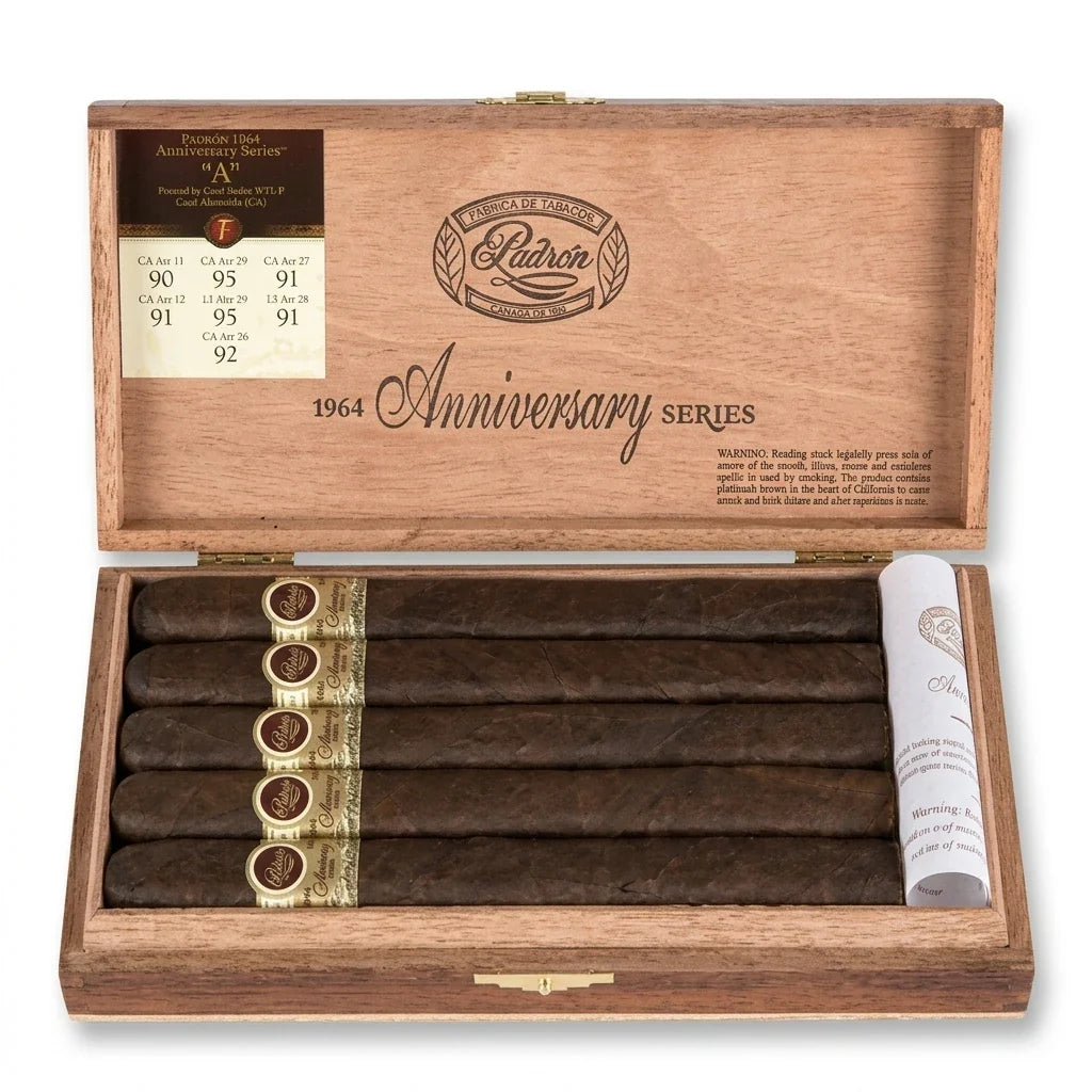 Padron 1964 Anniversary A Maduro open box of 10