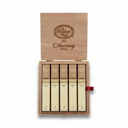 Padron 1964 Anniversary Presidente Tubo Natural open box of 15