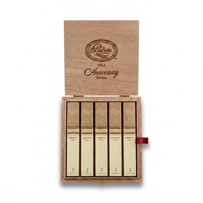 Padron 1964 Anniversary Soberano Tubo Maduro open box of 15