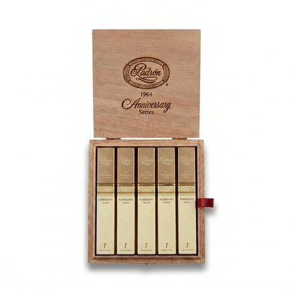 Padron 1964 Anniversary Soberano Tubo Natural open box of 15