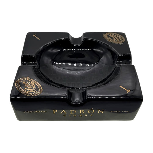 Padron L.E. Black Ceramic Ashtray