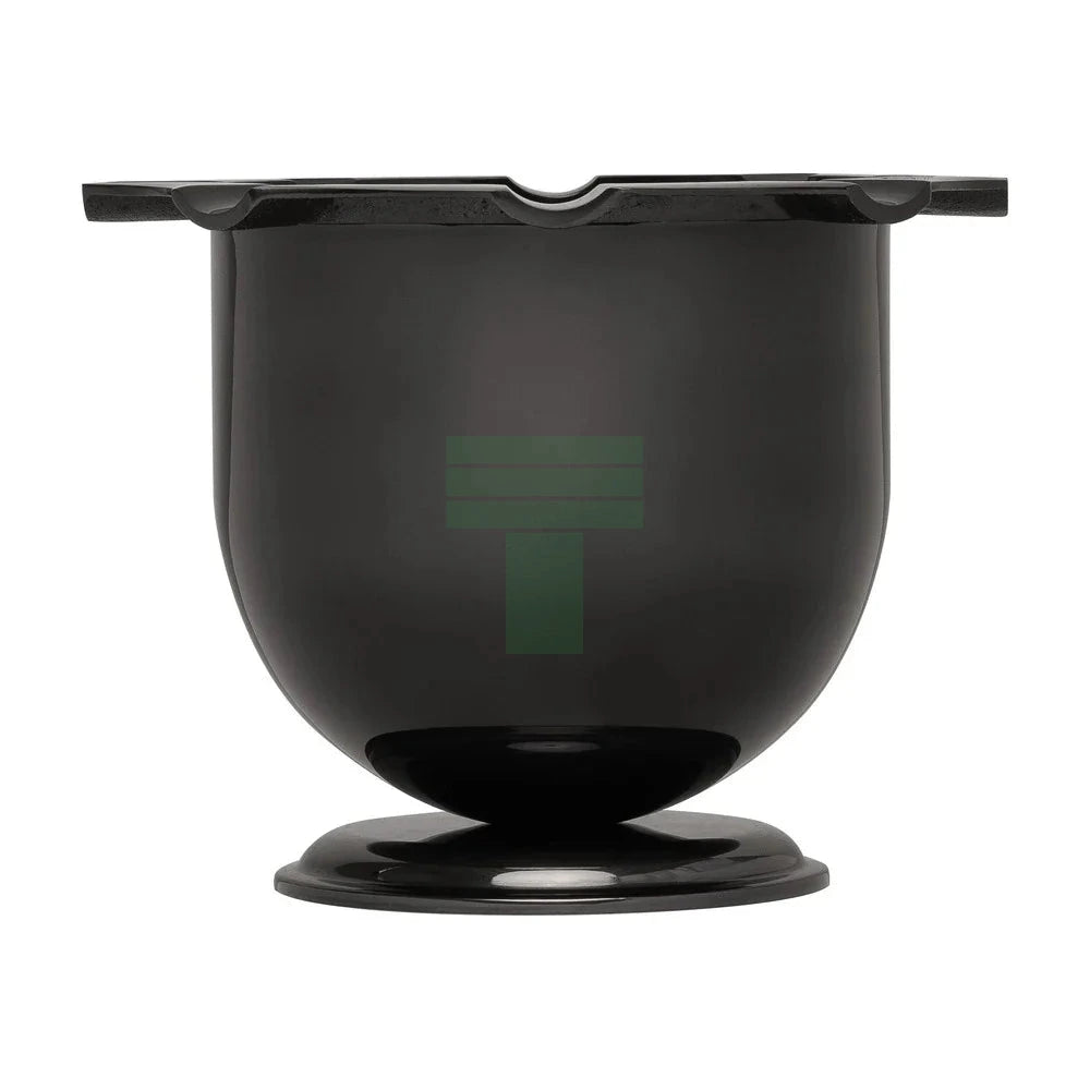 Palio Polished Black Nickel Tazza Alta Ashtray
