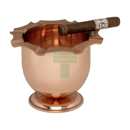 Palio Polished Copper Tazza Alta Ashtray