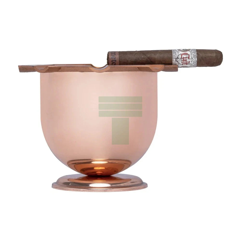 Palio Polished Copper Tazza Alta Ashtray