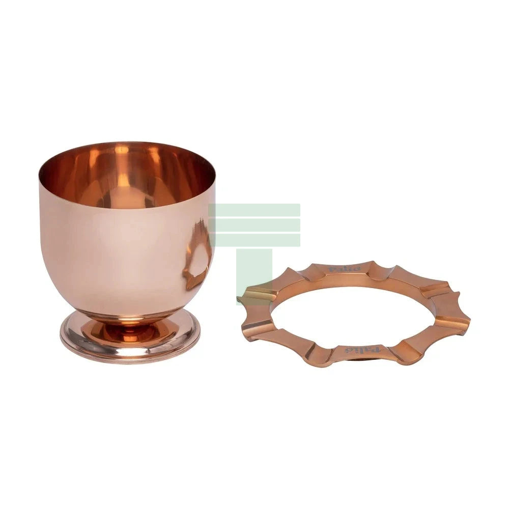 Palio Polished Copper Tazza Alta Ashtray