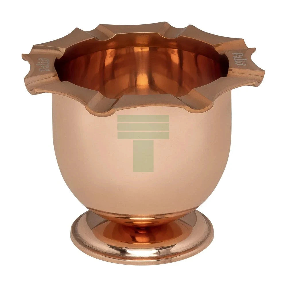 Palio Polished Copper Tazza Alta Ashtray