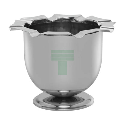 Palio Polished Stainless Steel Tazza Alta Ashtray