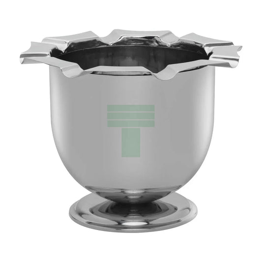 Palio Polished Stainless Steel Tazza Alta Ashtray