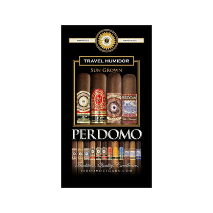 Perdomo 4-Pack Humi Sampler - Connecticut 