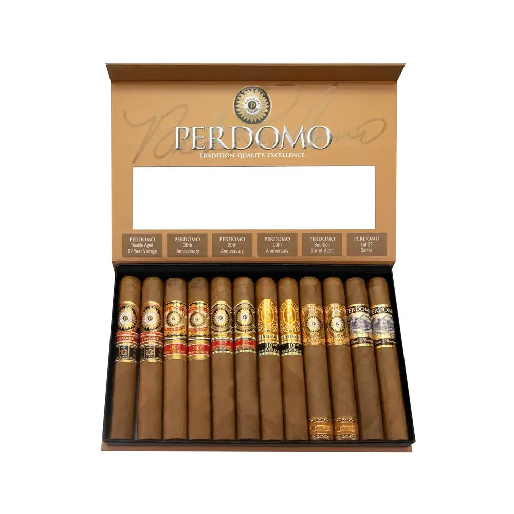 Perdomo Connoisseur Collection Connecticut Sampler of 12