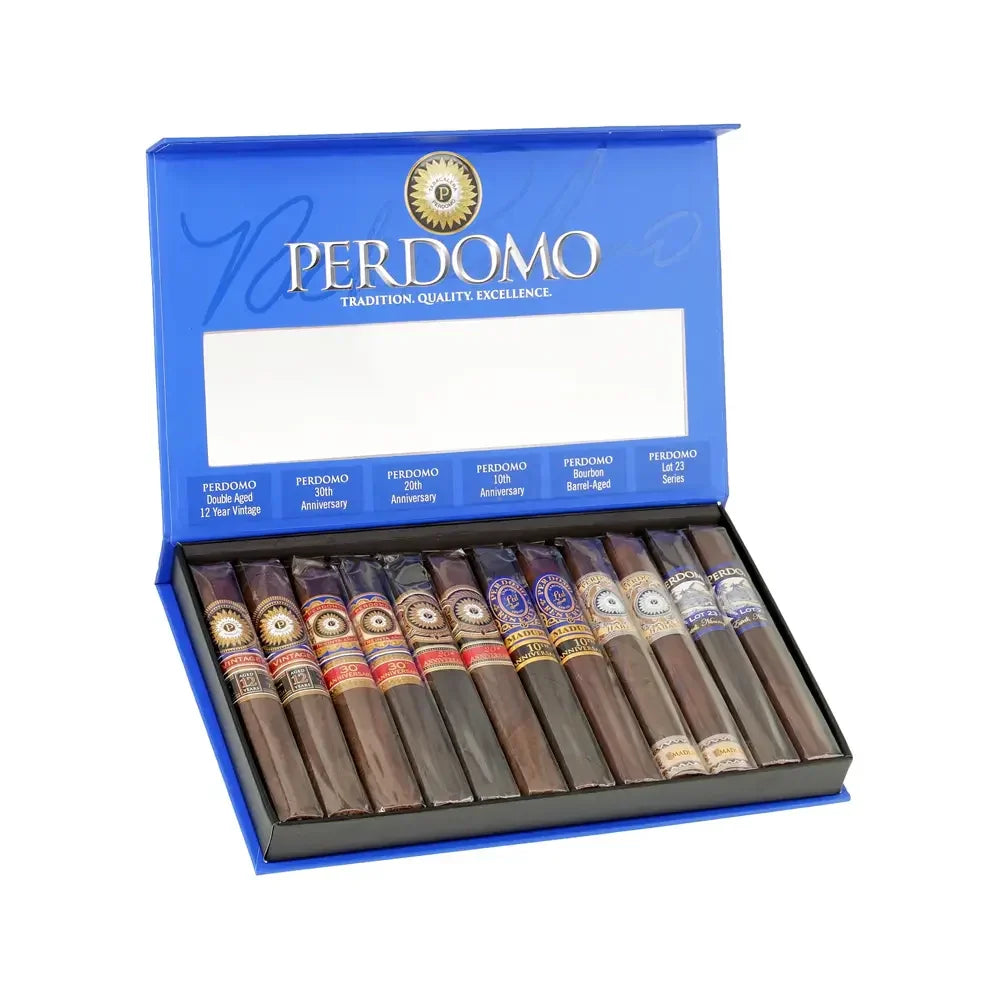 Perdomo Connoisseur Collection Maduro Sampler of 12