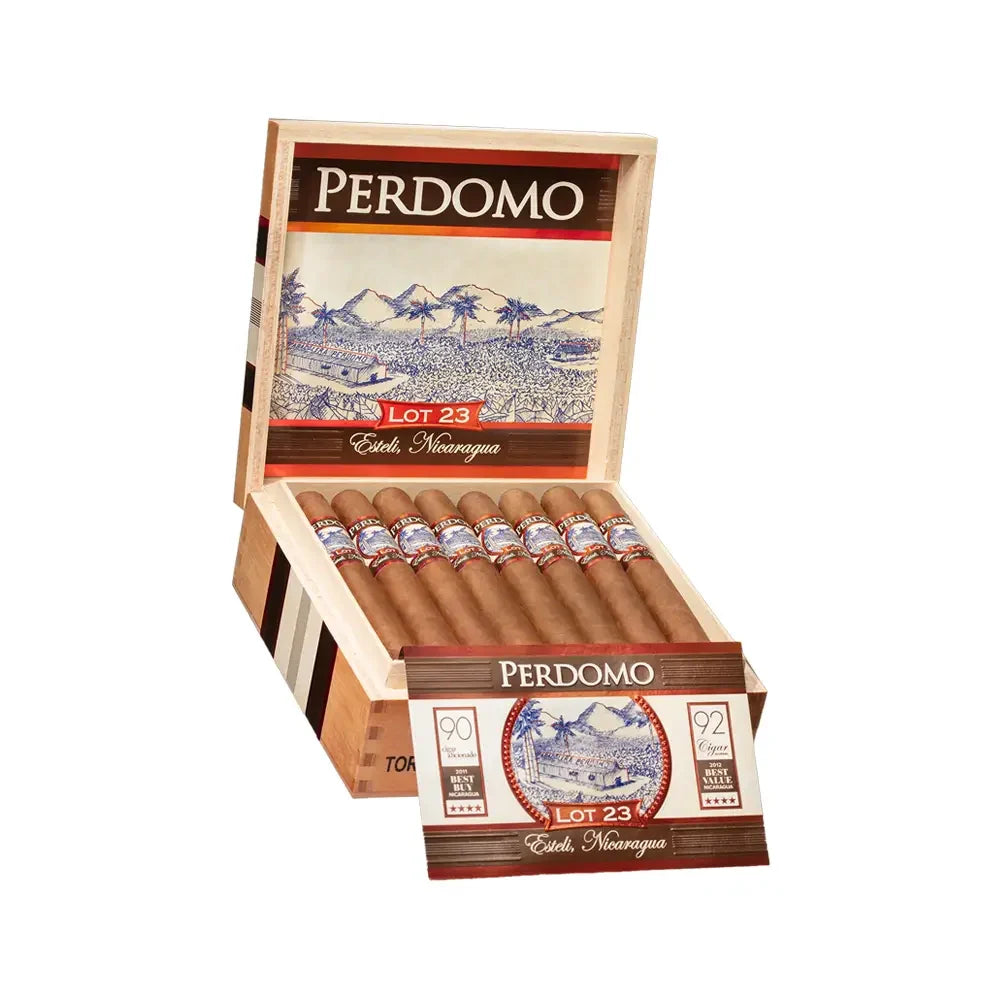Perdomo Lot 23 Sungrown Belicoso Open Box