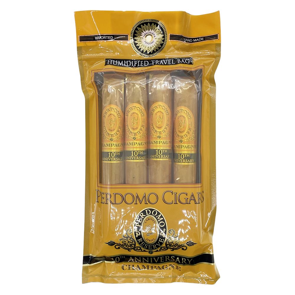 Perdomo Red and Gold Foil Ashtray 