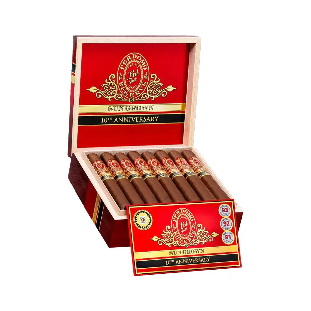 Perdomo Reserve 10th Anniversary Sungrown Figurado Open Box