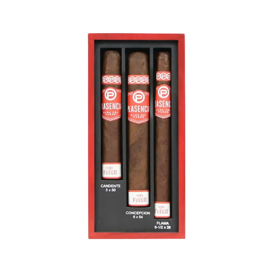 Plasencia Alma Del Fuego Sampler of 3 Open Box