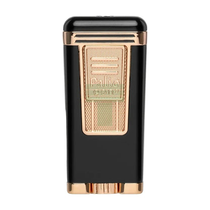 Polaris Inline Triple Jet Lighter, Black/Rose Gold