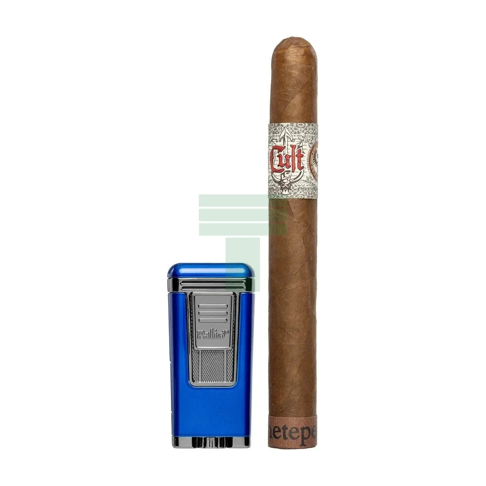 Polaris Inline Triple Jet Lighter, Blue