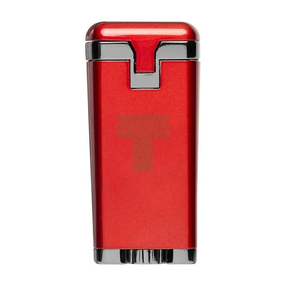 Polaris Inline Triple Jet Lighter, Red