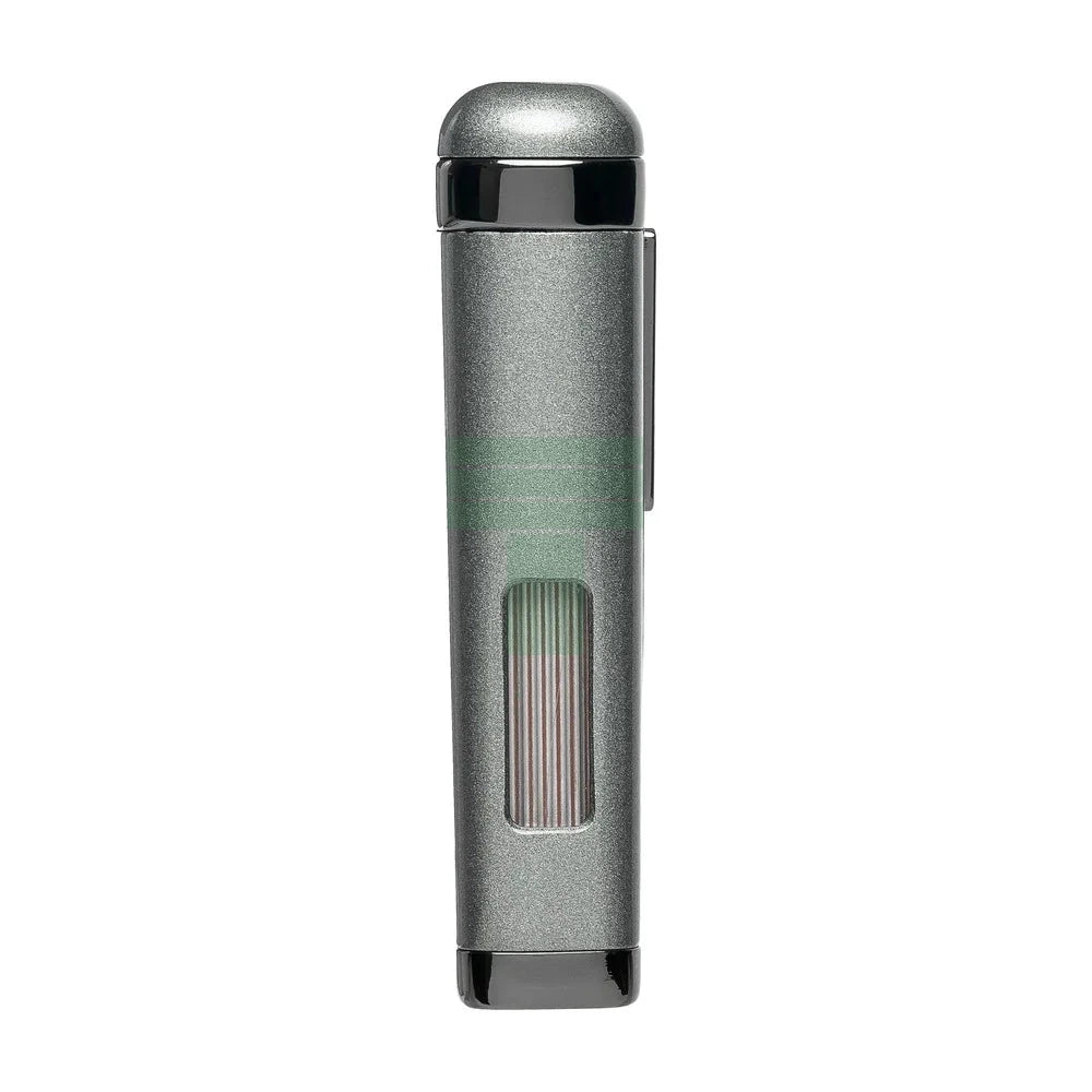 Polaris Inline Triple Jet Lighter, Silver