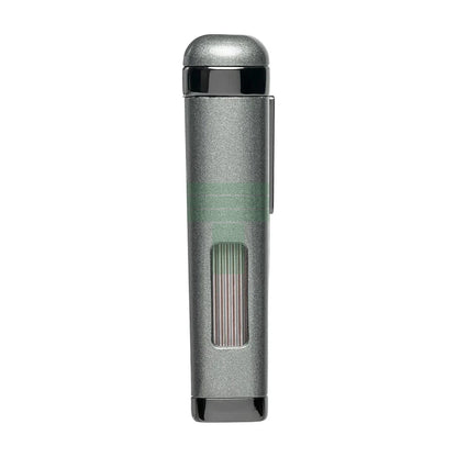 Polaris Inline Triple Jet Lighter, Silver