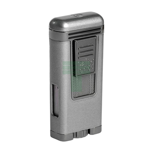 Polaris Inline Triple Jet Lighter, Silver
