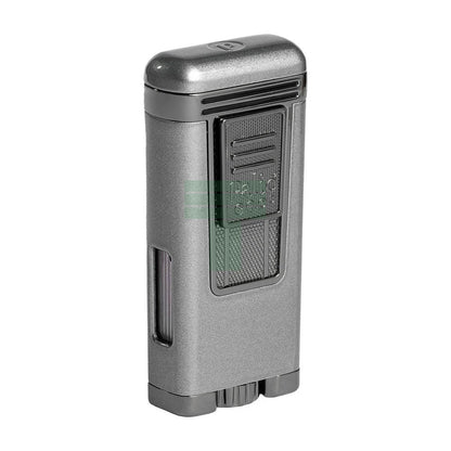 Polaris Inline Triple Jet Lighter, Silver