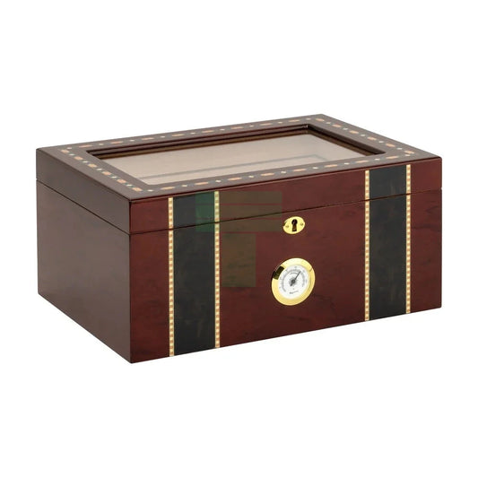 Pompei 100 Cg Count High Gloss Inlay Humidor