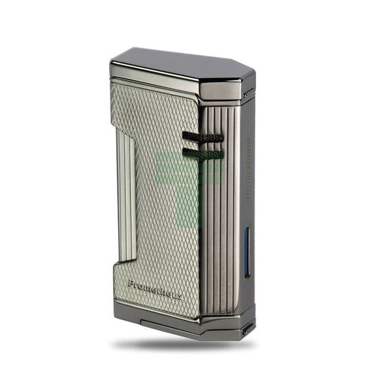 Magma X Gun Metal Barley Triple Torch Lighter Gunmetal