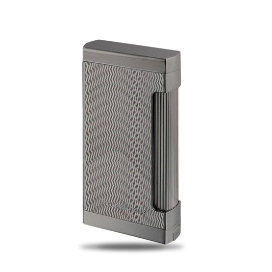 Ultimo X Gun Metal Wave Triple Torch Lighter