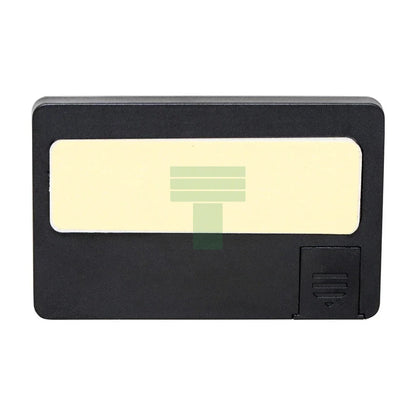 Rectangular Digital Hygrometer, Black & Silver
