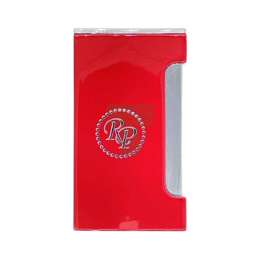Rocky Patel Flat Flame Lighter Red / Chrome