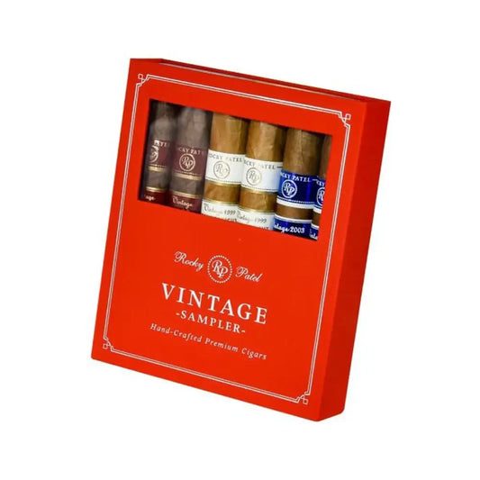 Rocky Patel Vintage Sampler of 6 Closed Box