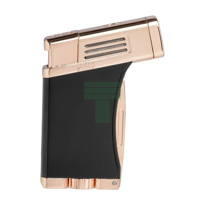Scorpius Angled Single Jet, Black & Rose Gold