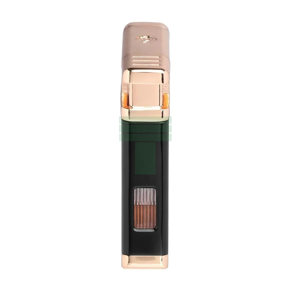 Scorpius Angled Single Jet, Black & Rose Gold
