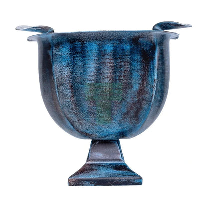 Stinky Rust Blue Bxp 4 Stirrup Ashtray