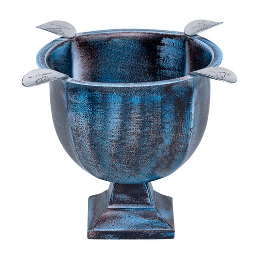 Stinky Rust Blue Bxp 4 Stirrup Ashtray