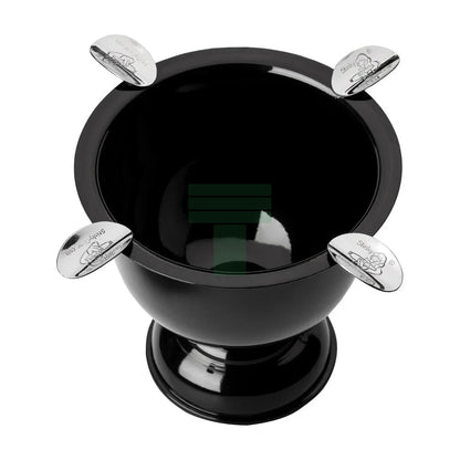 Stinky Jet Black Tall 4 Stirrup Ashtray