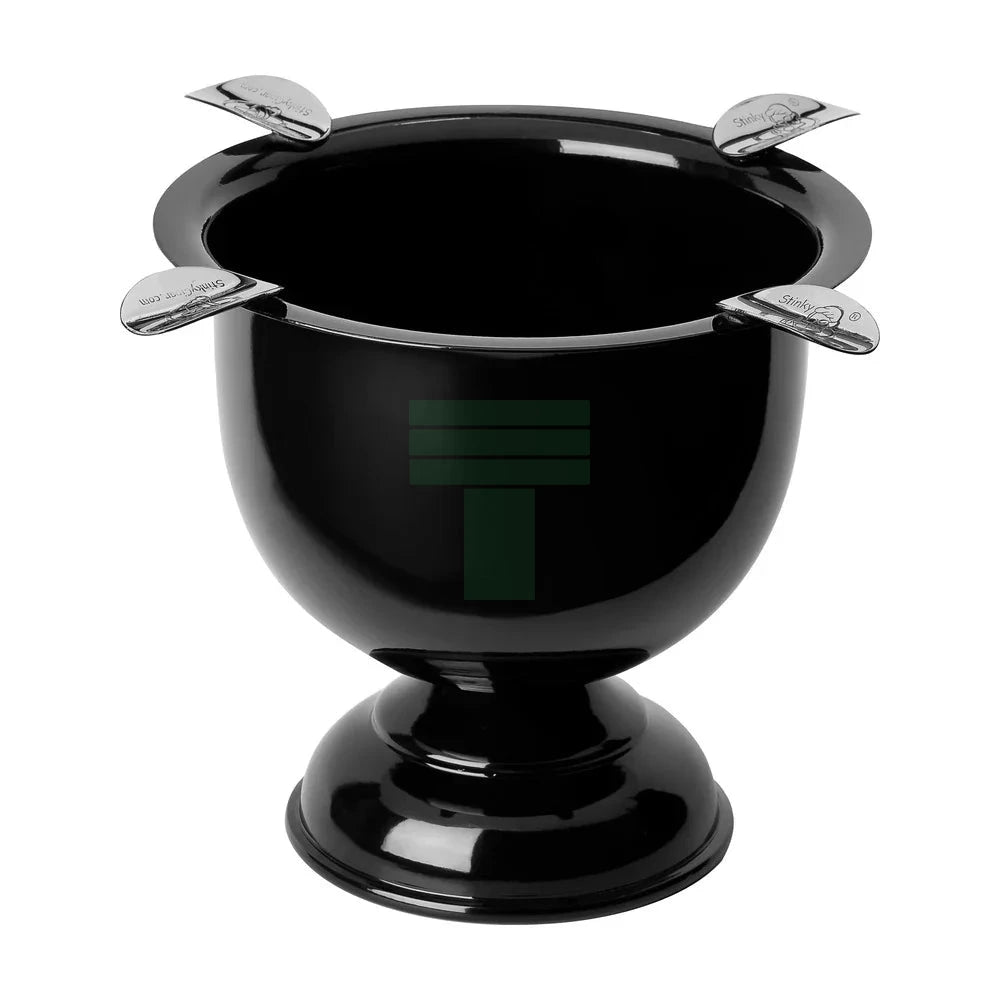 Stinky Jet Black Tall 4 Stirrup Ashtray