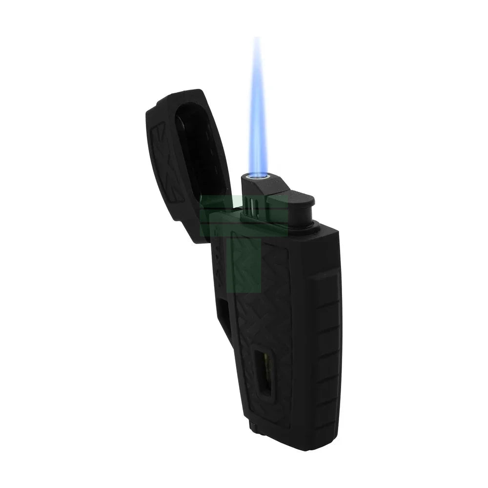 Stratosphere Ii Single Jet Flame Windproof Lighter, Black