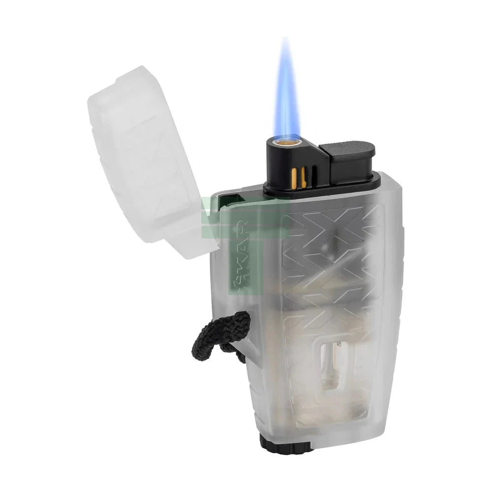 Stratosphere Ii Single Jet Flame Windproof Lighter, Clear