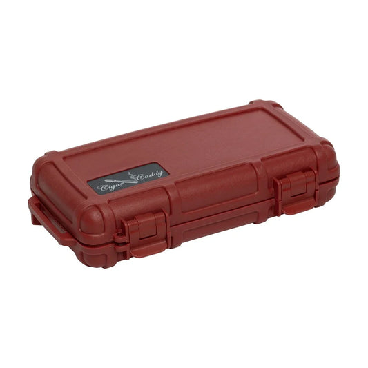 Travel Case 5-Count Red