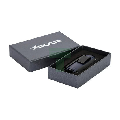 Turismo Double Torch Lighter, Matte Blue
