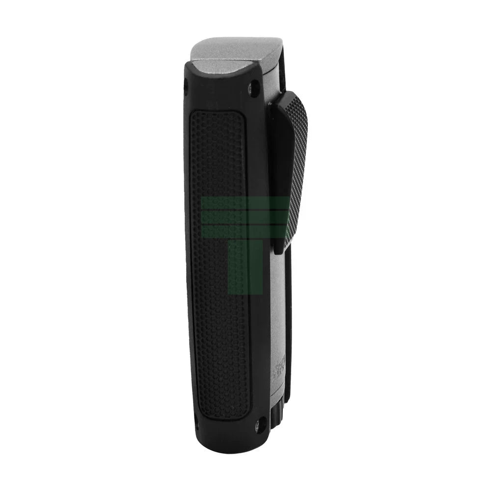 Turismo Double Torch Lighter, Matte Gray
